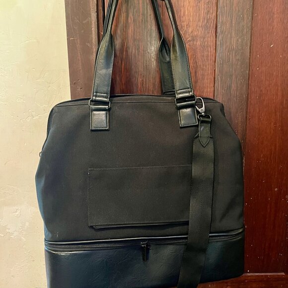 The Convertible Mini Weekender in Black - Picture 3 of 4